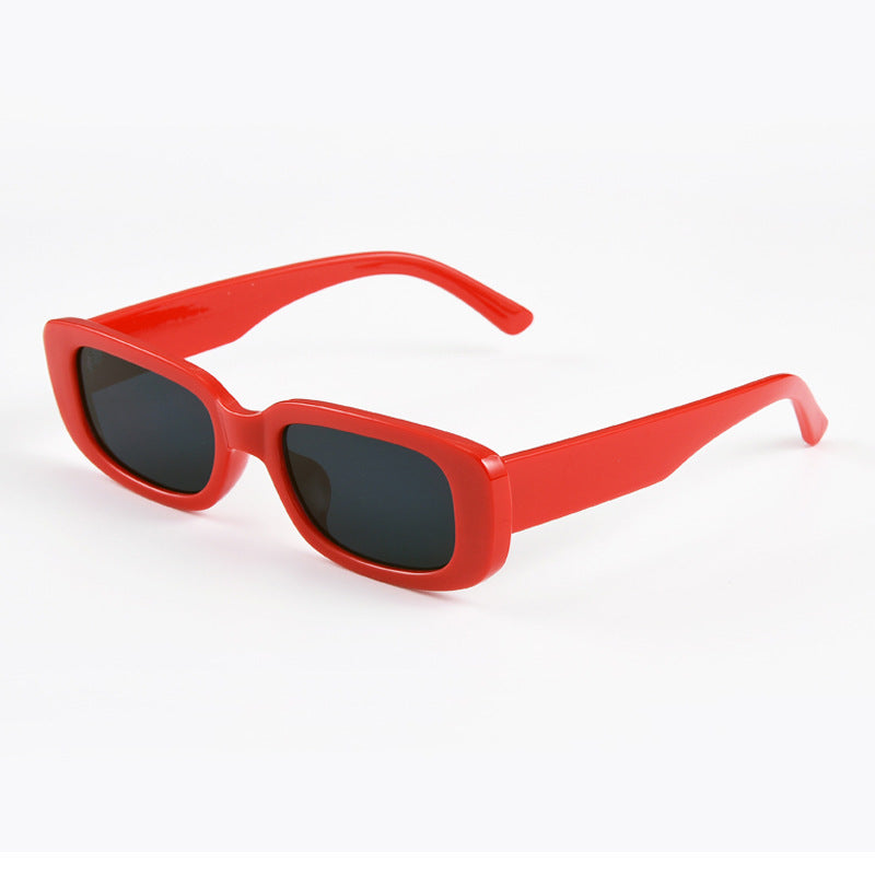 Men's And Women's Rectangular Sunglasses With Small Frame