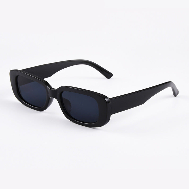 Men's And Women's Rectangular Sunglasses With Small Frame