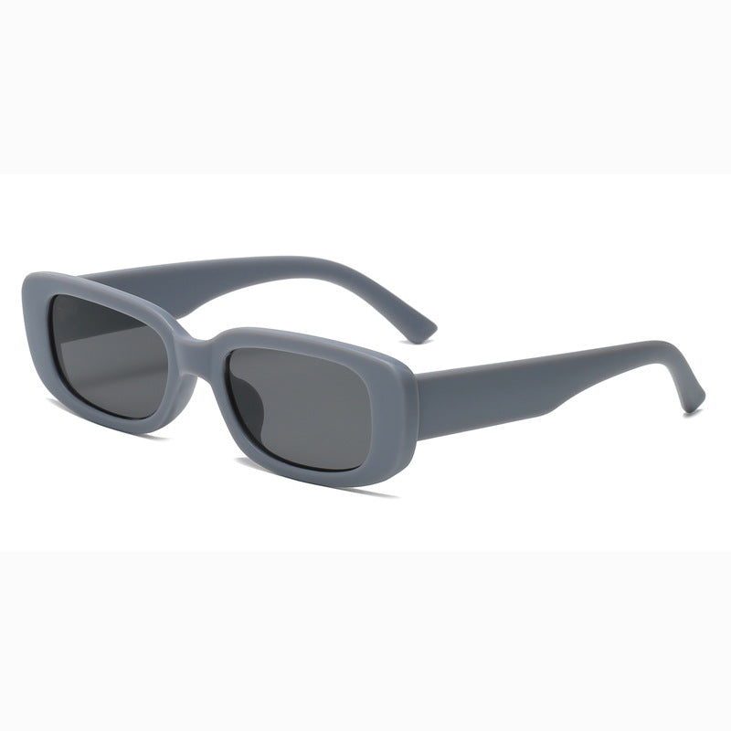 Men's And Women's Rectangular Sunglasses With Small Frame