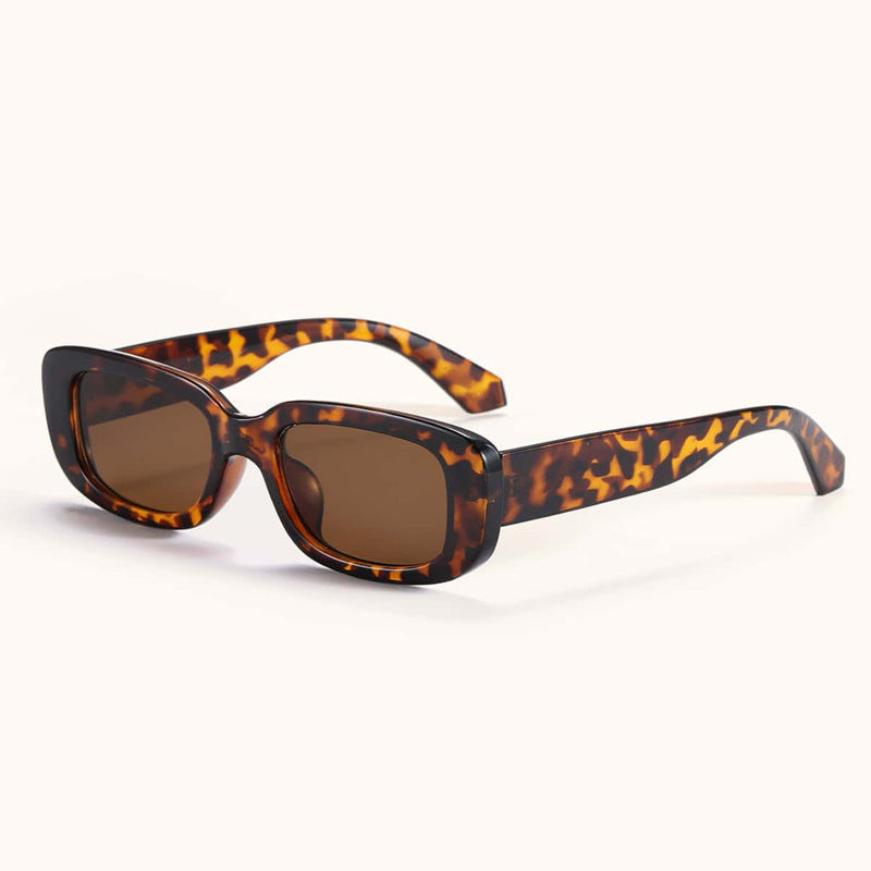 Men's And Women's Rectangular Sunglasses With Small Frame